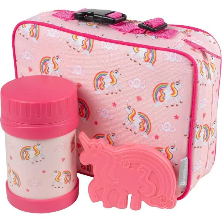 Bentology 3-In-1 Food Jar Lunch Kit - Unicorn