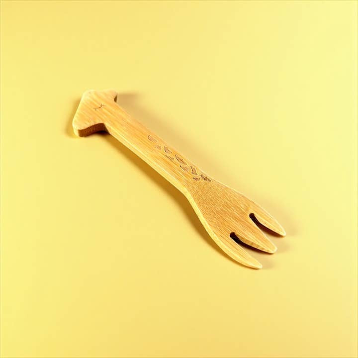 Bamboo Switch Toddler Fork Giraffe