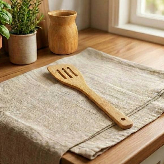 Bamboo Switch Slotted Spatula