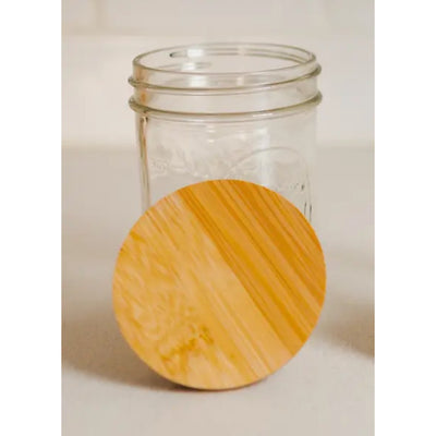 Bamboo Switch Mason Jar Lids