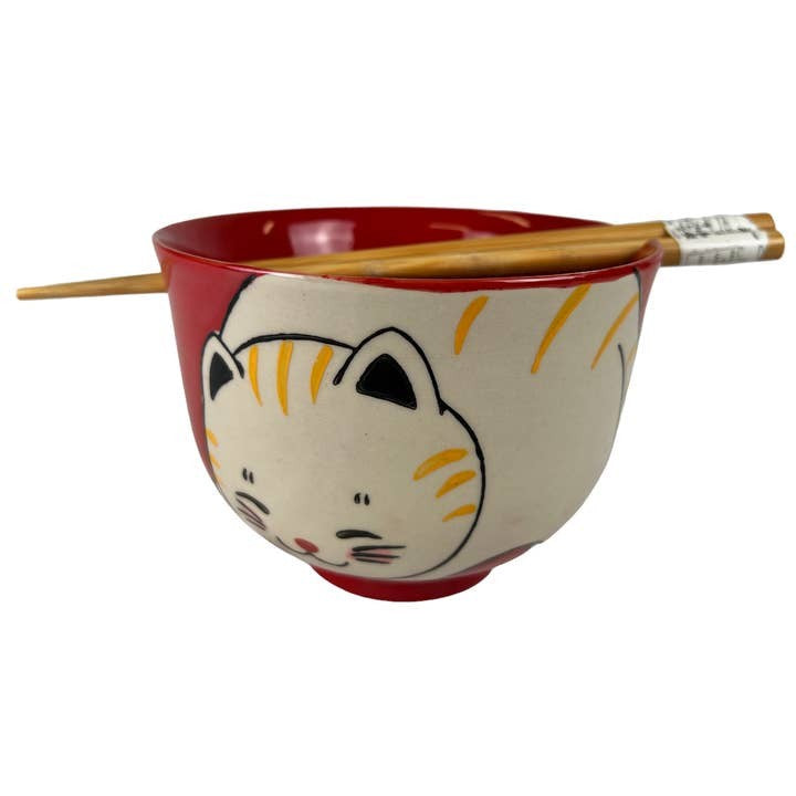 Urban Tokyo 18oz Donburi Noodle Bowl &amp; Chopsticks