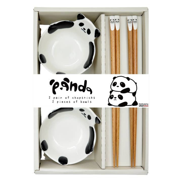 Urban Tokyo Chopstick Gift Set - Panda