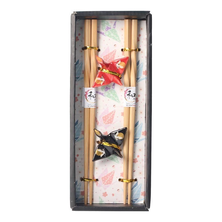 Urban Tokyo Chopstick Gift Set - Origami Crane