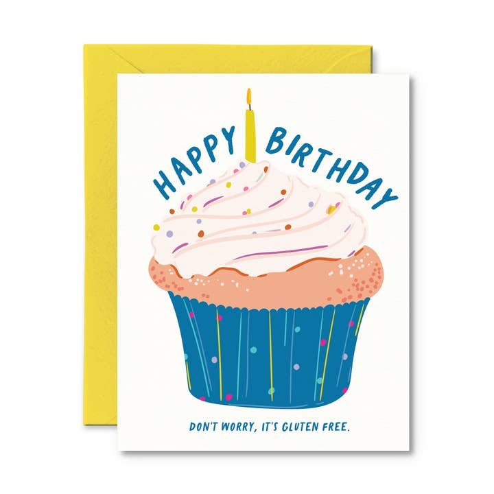 Pretty By Her Birthday Card - Gluten Free
