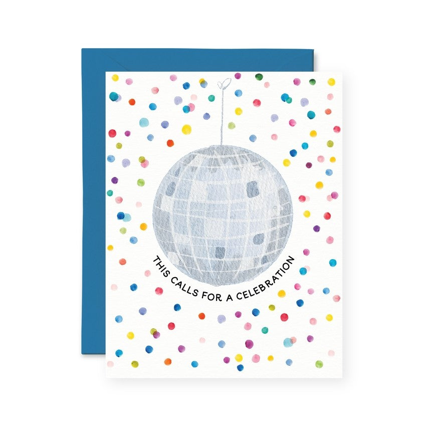 Pretty By Her Congrats Card - This Calls For A Celebrations