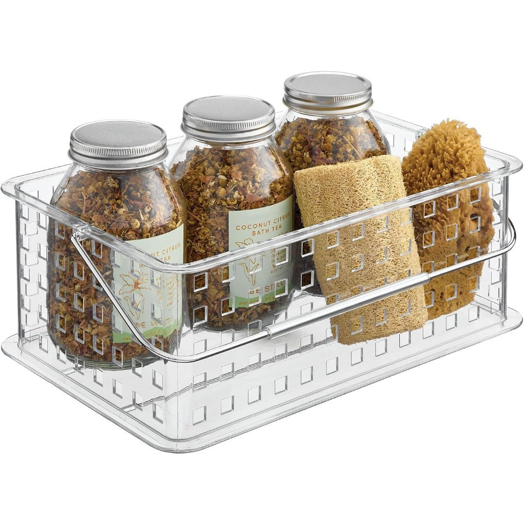 iDesign Spa Plastic Shower Basket