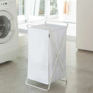 Yamazaki Tower Collapsible Laundry Hamper