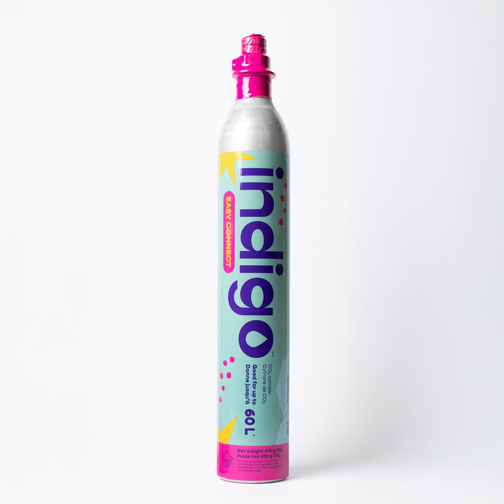 Indigo CO2 Cylinder Easy Quick Connect - Exchange Refill