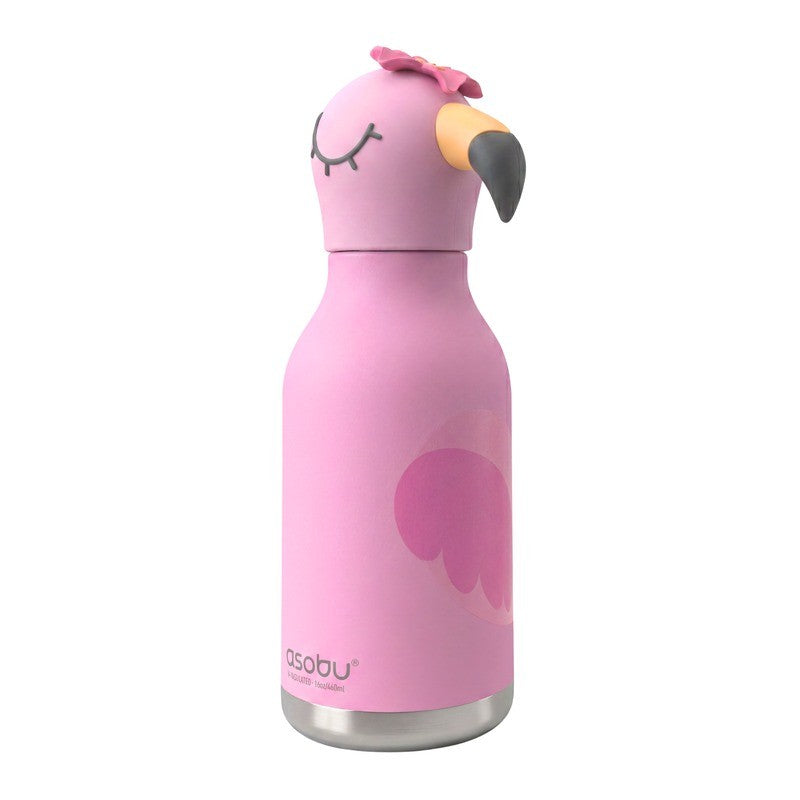 Asobu Kids Bestie Bottle 16oz Lola Flamingo