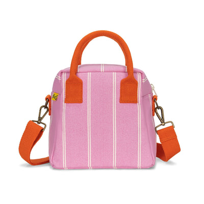 Fluf Clutch Lunch Bag - Pink Shirt Stripe
