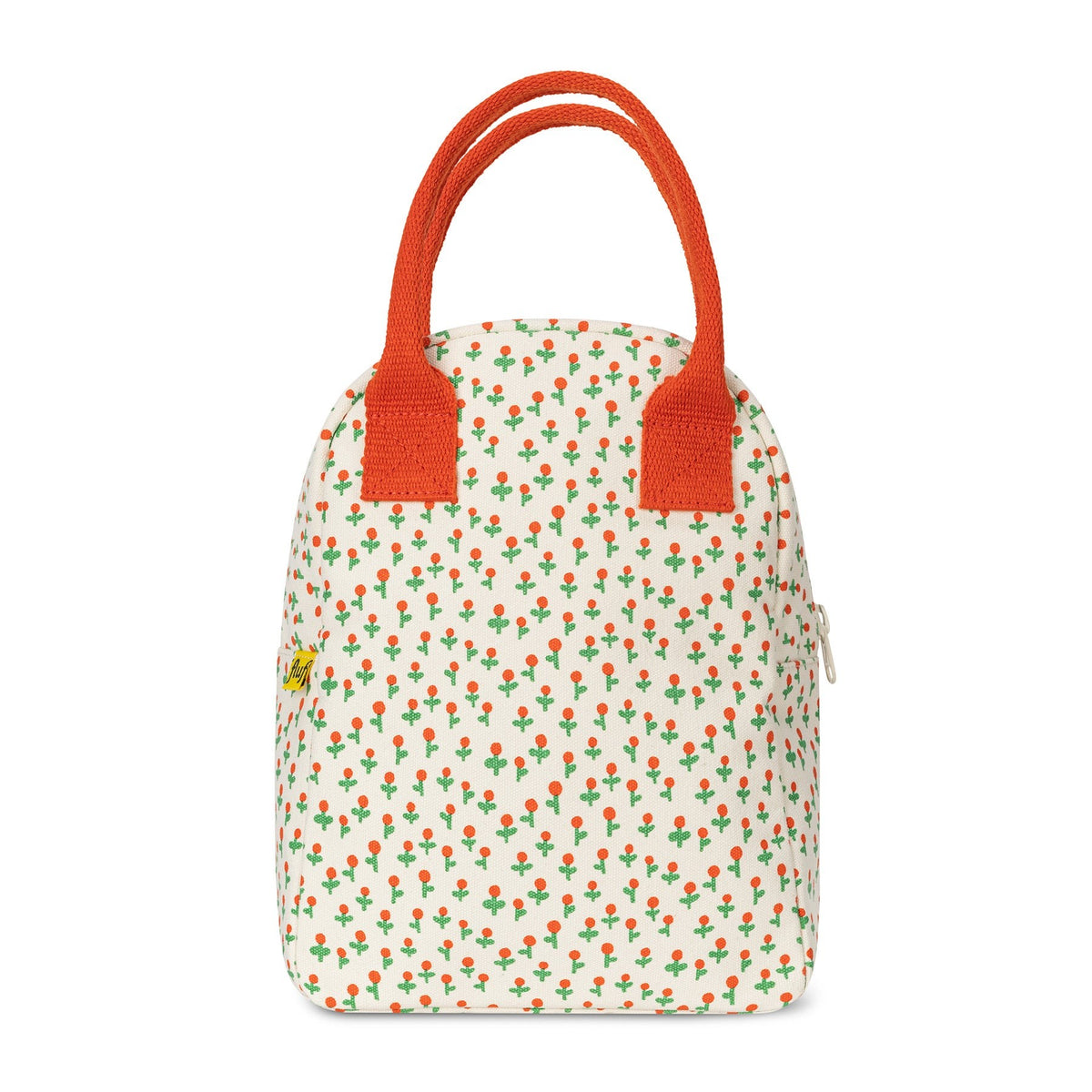 Fluf Zipper Lunch Bag - Tiny Roses