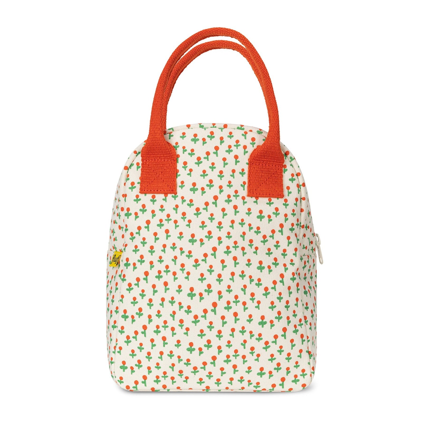 Fluf Zipper Lunch Bag - Tiny Roses