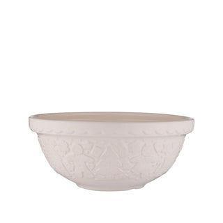 Mason Cash Christmas Mixing Bowl Gingerbread White 2.7 L