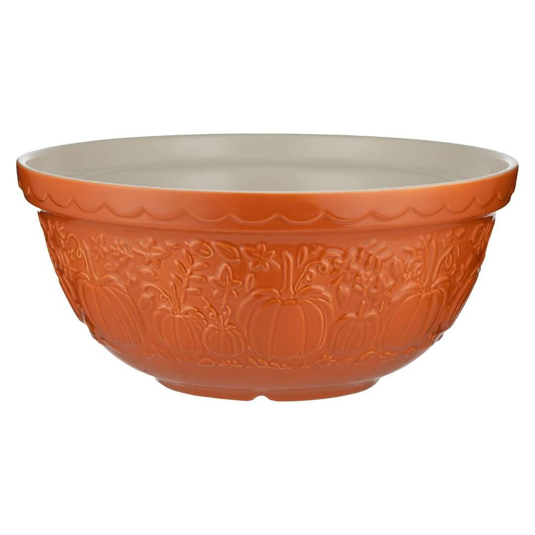 Mason Cash Fall Mixing Bowl Pumpkin Orange 4 L