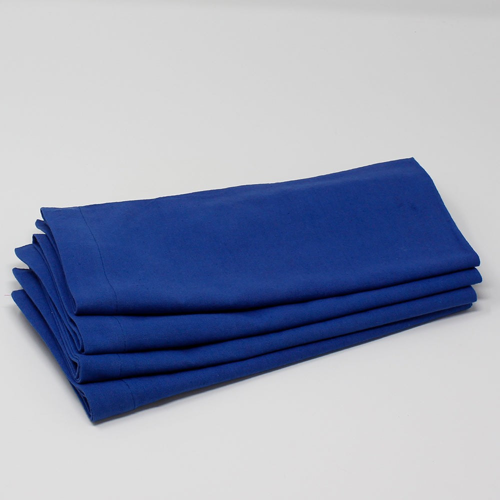 Mahogany Napkin Set Of 4 Indigo Blue