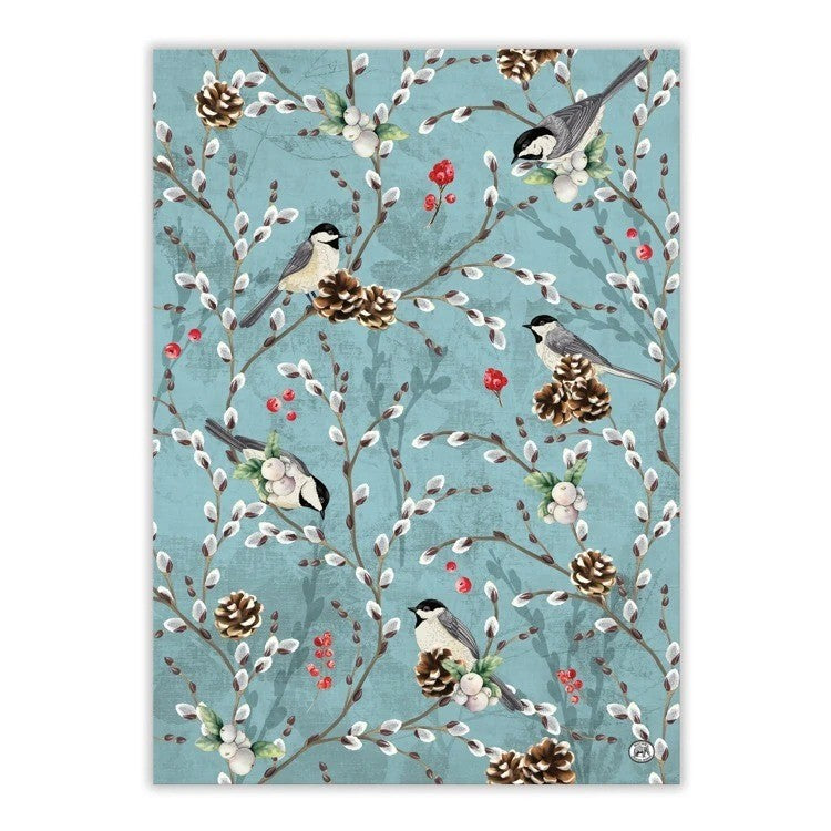 Michel Design Works Kitchen Towel - Winterberry & Balsam