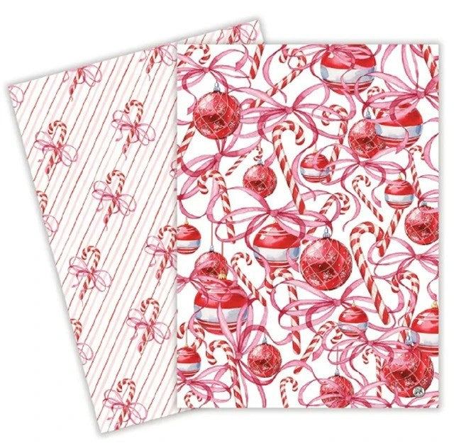Michel Design Works Christmas Tea Towel - Peppermint EACH