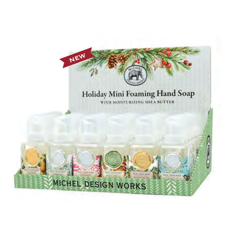 Michel Design Works Mini Foaming Holiday Hand Soap - Assorted