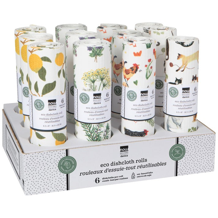 Now Designs Assorted Eco-Cloths - Countryside
