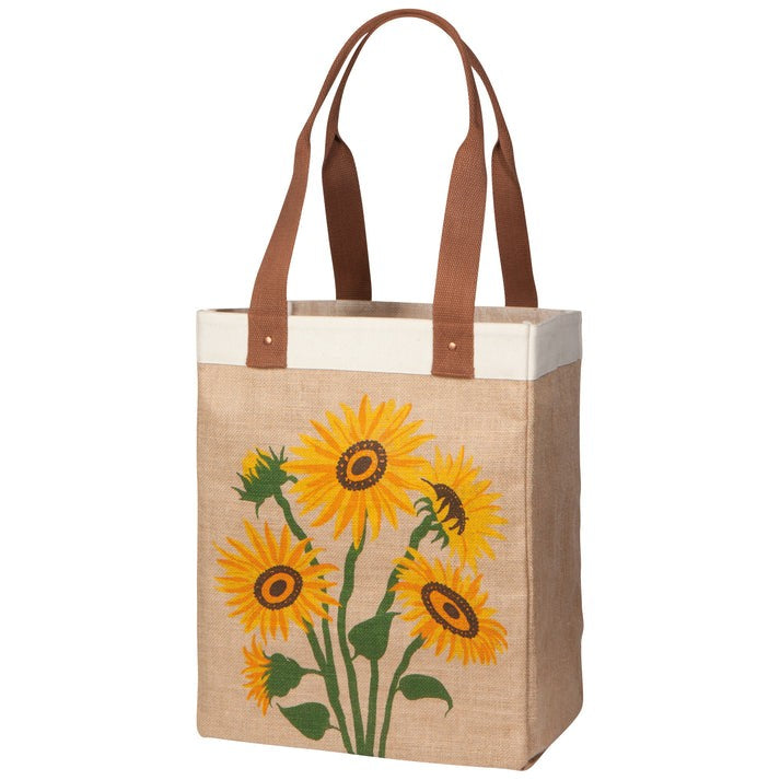 Now Designs Market Tote Bag Sunflower Splendor