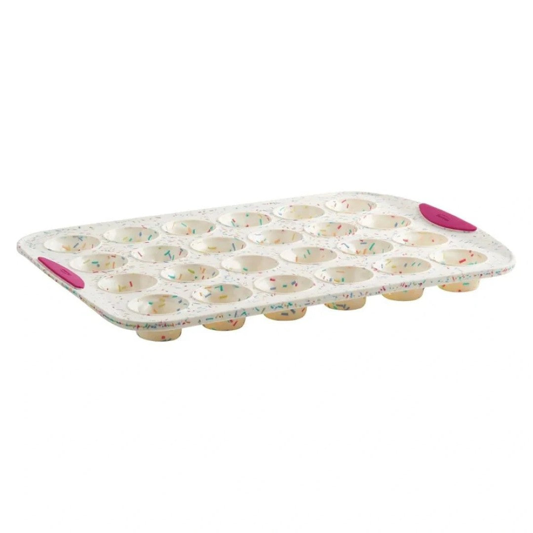 Trudeau Confetti Mini Muffin Pan 24 Cavity