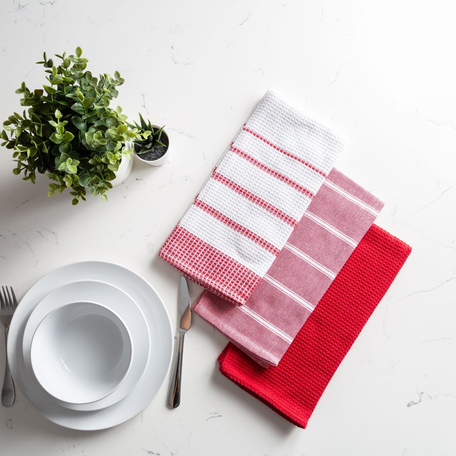 Fabstyles Kitchen Towel Set Of 3 - Fouta