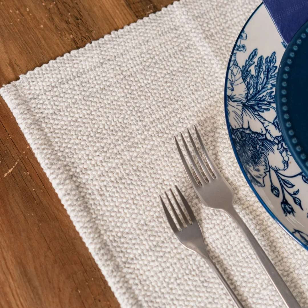 Fabstyles Classic Placemat - Linen White