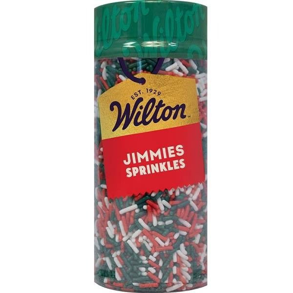 Wilton Christmas Jimmies Sprinkles