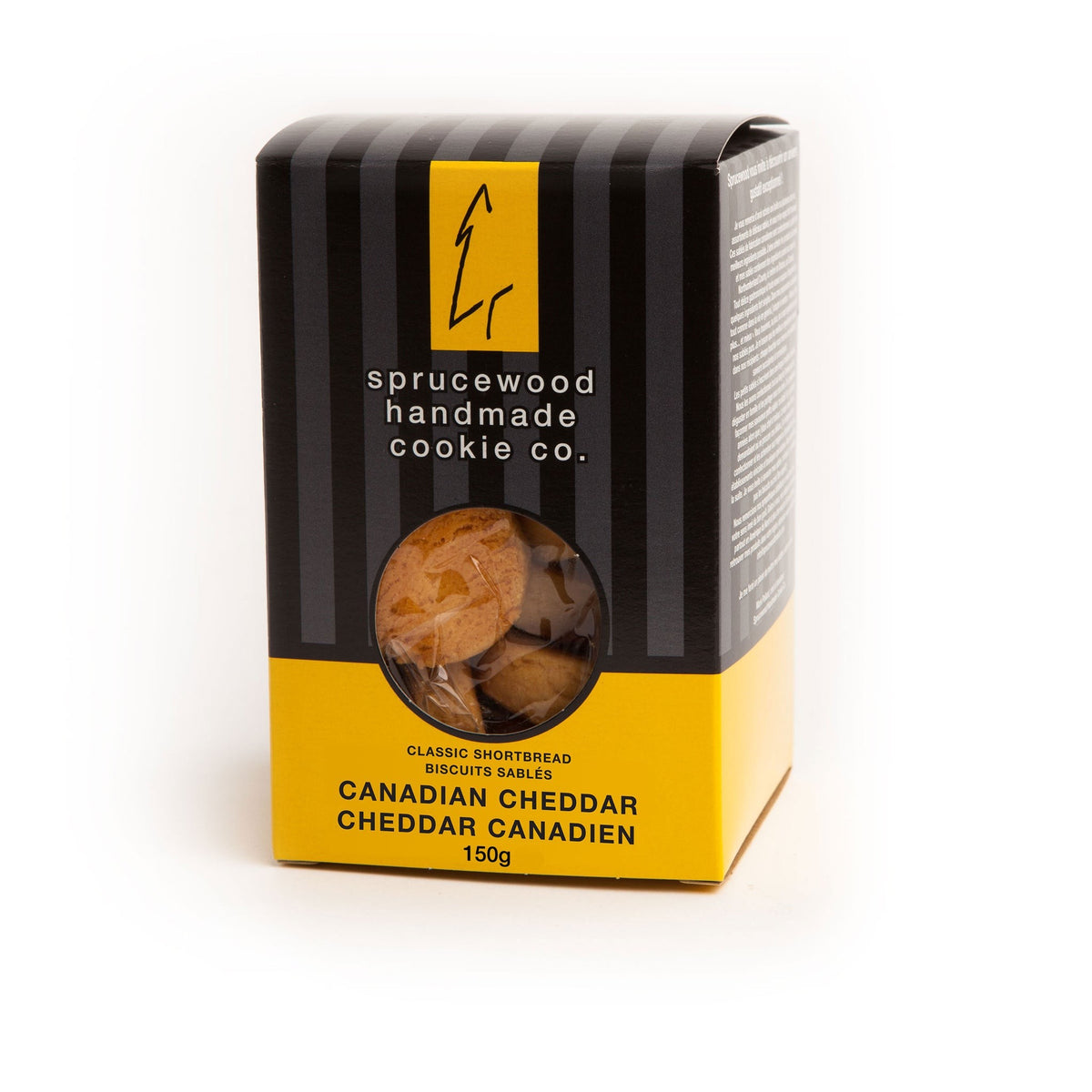 Sprucewood Homemade Savoury Shortbread Cookie - Canadian Cheddar