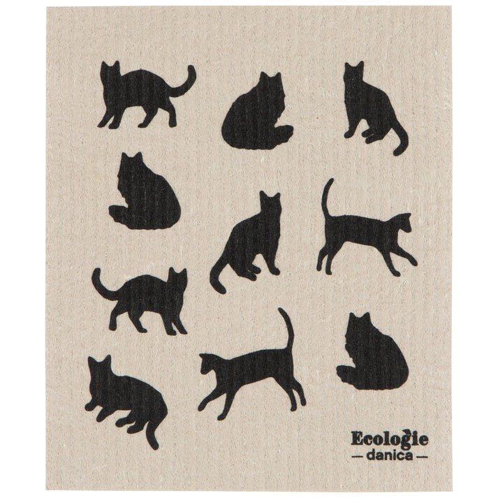 Now Designs Swedish Dish Cloth Cat Collective