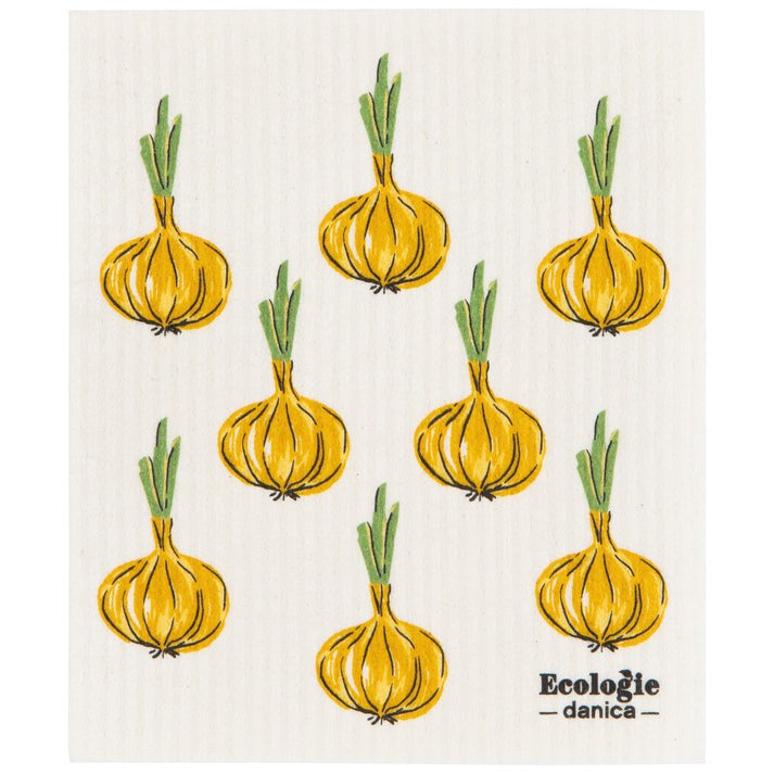 Now Designs Swedish Dish Cloth Veggie Stand Onions