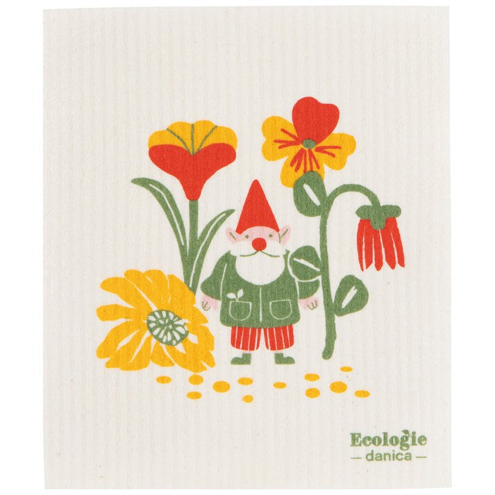 Now Designs Swedish Dish Cloth Gnome Grown