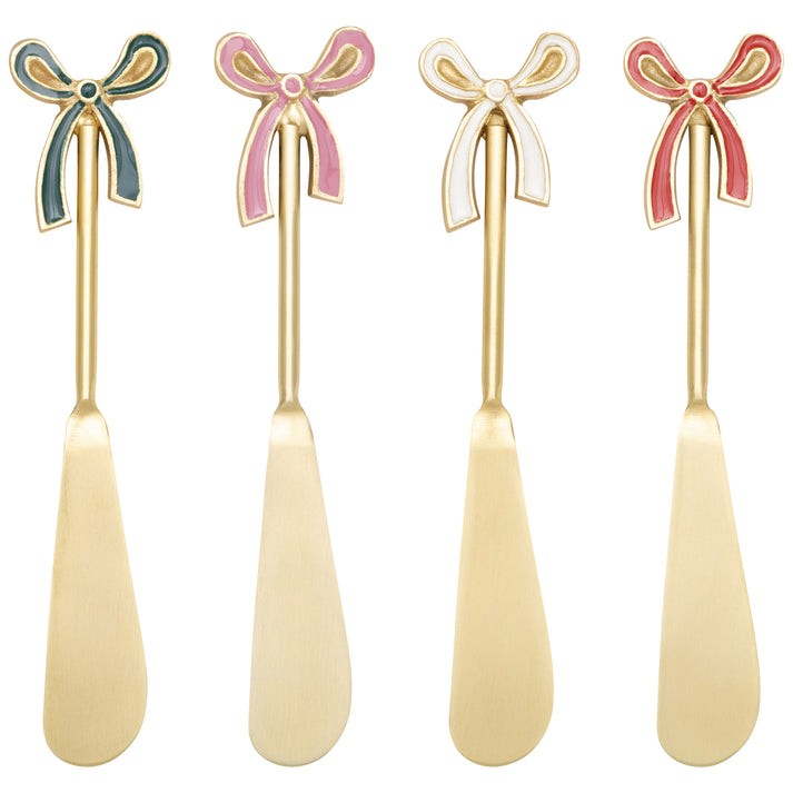 Danica Christmas Bowtique Spreaders Set Of 4
