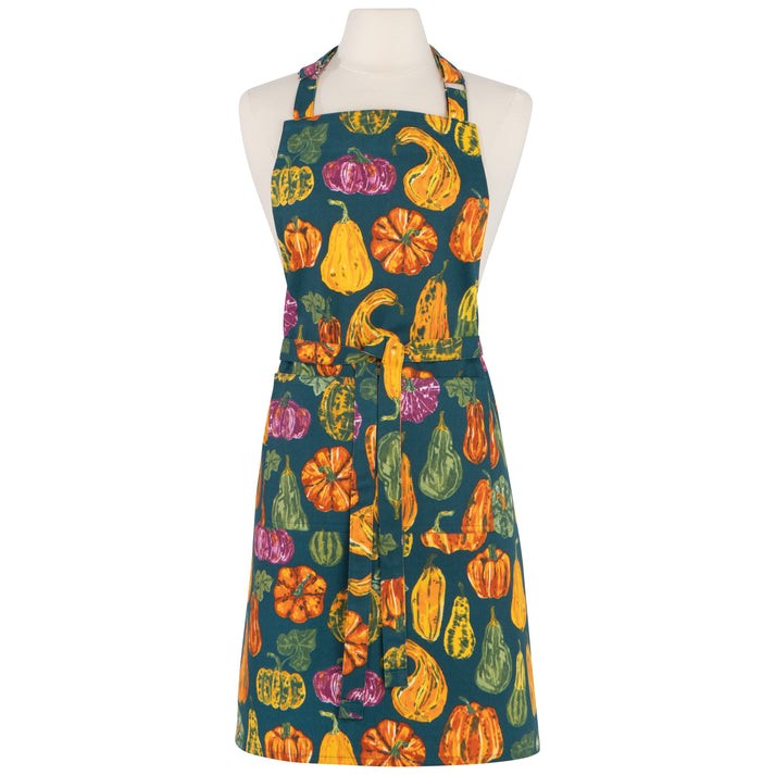 Now Designs Apron Harvest Gourds