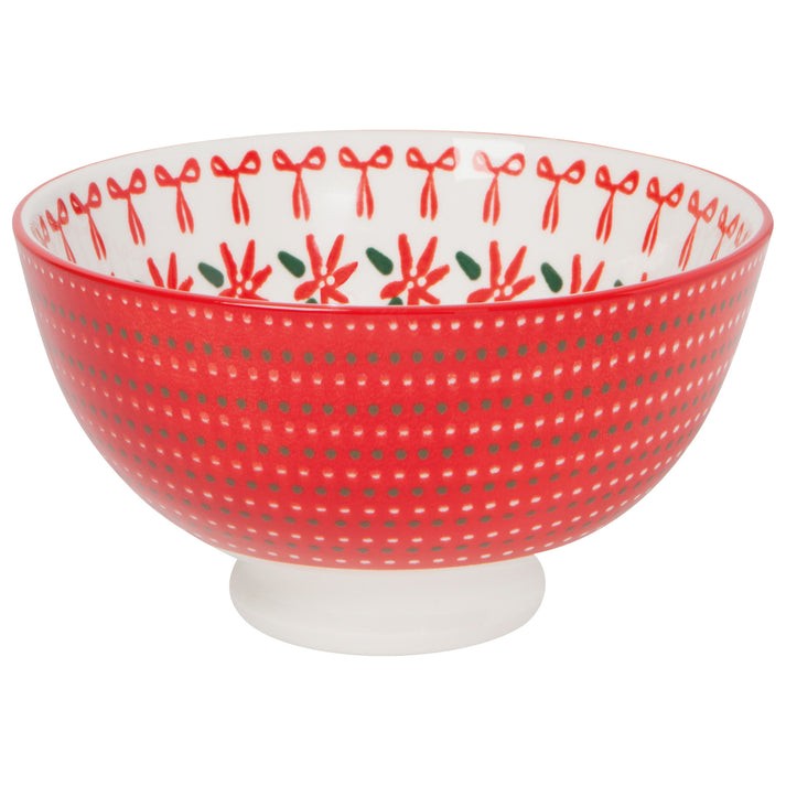 Now Designs Christmas Bowl 4" Wreaths
