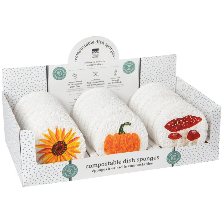 Now Designs Autumn Bounty Compostable Sponge