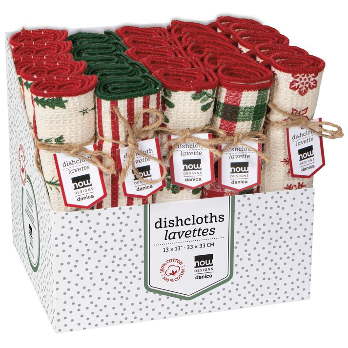 Now Designs Christmas Assorted Dish Towel - Winter Wonders