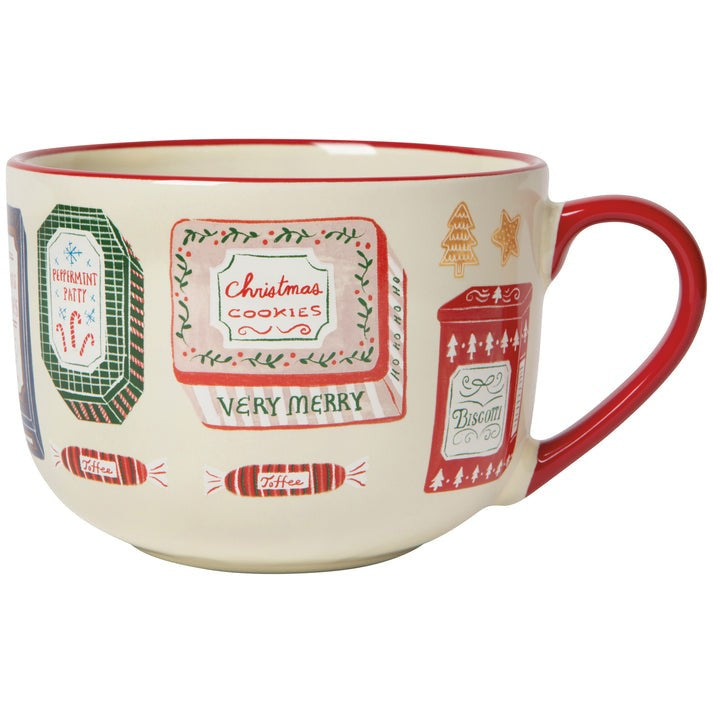 Now Designs Christmas Latte Mug 23oz Sugar & Spice