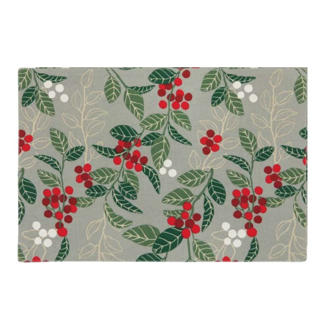 Now Designs Christmas Placemat Merry Berry