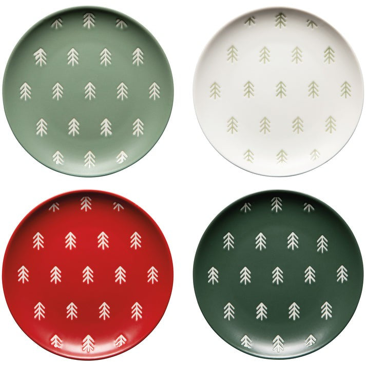 Now Designs Christmas Noel Appetizer Plate Set Of 4