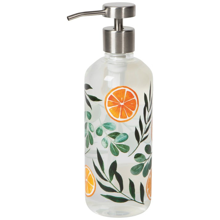 Now Designs Glass Soap Pump Cedar &amp; Citrus