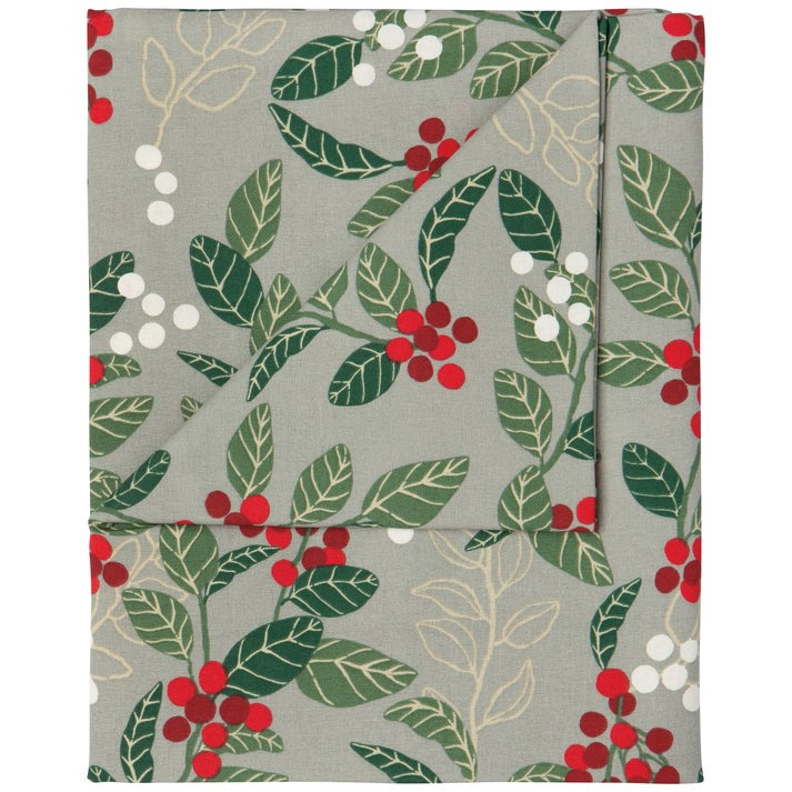 Now Designs Christmas Tablecloth 60" x 84" Merry Berry