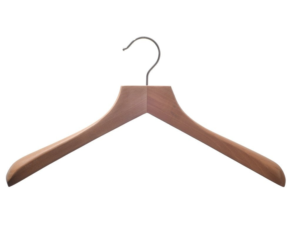 Eddie Wooden Hanger - Wide Contour