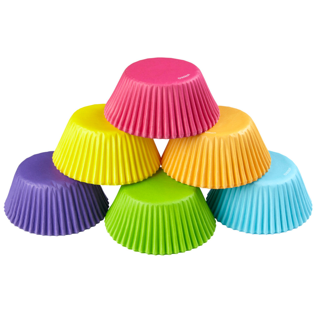 Wilton Baking Cups 150 Count - Rainbow Brights - iQ living