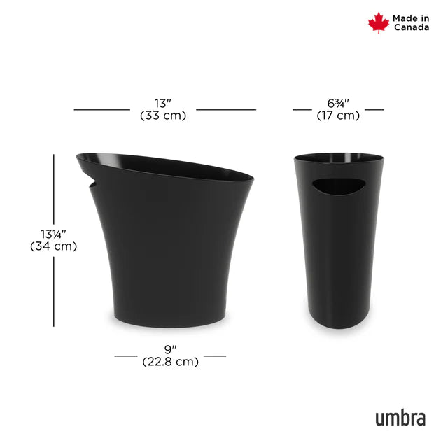 Umbra Skinny Waste Can 7.5L - iQ living