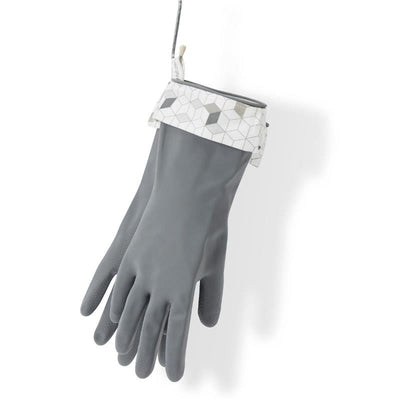 Full Circle Spash Patrol Latex Gloves, Grey