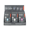 Kikkerland Mini LED Zipper Light, Assorted