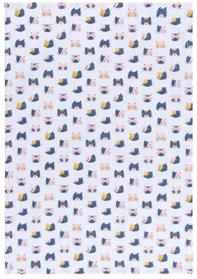Now Designs Cats Dish Towel - Assorted