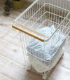 Yamazaki Tosca Rolling Wire Laundry Basket