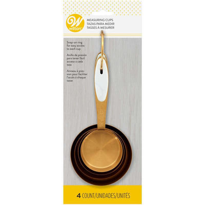 Wilton Gold Measuring Cups